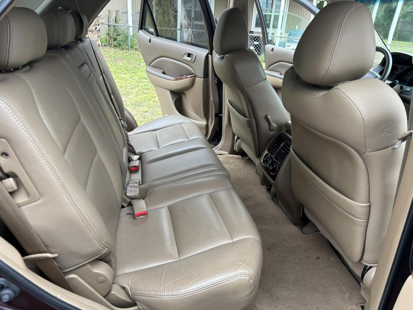 2001 Acura MDX Base w/ Nav System (2HNYD18421H) with an 3.5L V6 SOHC 24V engine, 5-Speed Automatic Overdrive transmission, located at 1758 Cassat Ave., Jacksonville, FL, 32210, (904) 384-2799, 30.286720, -81.730652 - ***** 3499.00 PLUS TAX, TAG, AND TITLE ***** CASH SPECIAL ***** 2001 ACURA MDX 216,216 MILES THIRD ROW SEATING EXTRA CLEAN CHECK THE PICS THIS ONE DOESN'T DISSAPOINT ICE-COLD AIR-CONDITIONING RUNS AND DRIVES GREAT LEATHER SUNROOF ALLOYS GOLD PACKAGE AND MORE CALL ROB @ 904-384-2799 TODAY YOU WON'T R - Photo#16